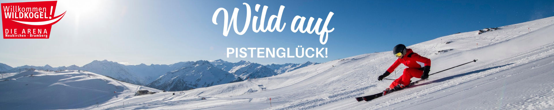 Gepflegte Pisten in der Wildkogel-Arena